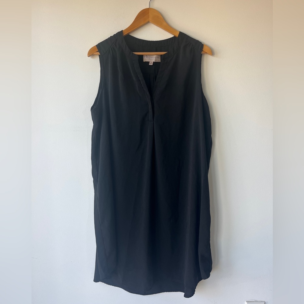 Philosophy by Republic Women's Sleeveless Black dress, 1X